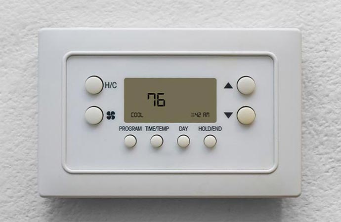 installed smart ac thermostat