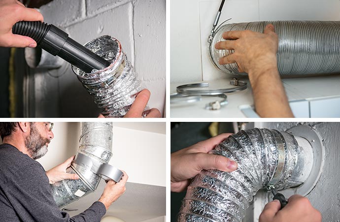 Various types of ductwork services